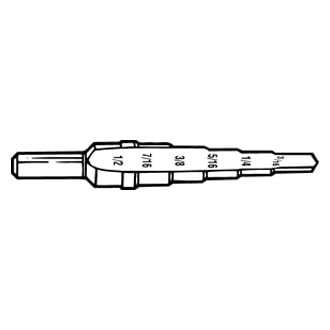 IRWIN 10232 - 2 Unibit HSS Fractional Step Drill Bit