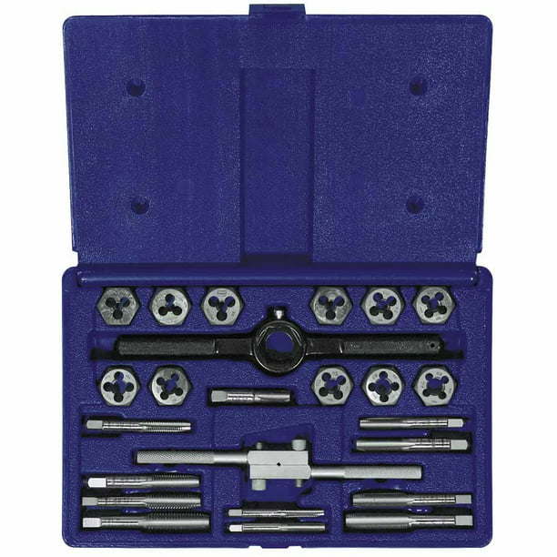 Irwin Hanson 24614 24-pc Fractional Tap & Hex Die Set