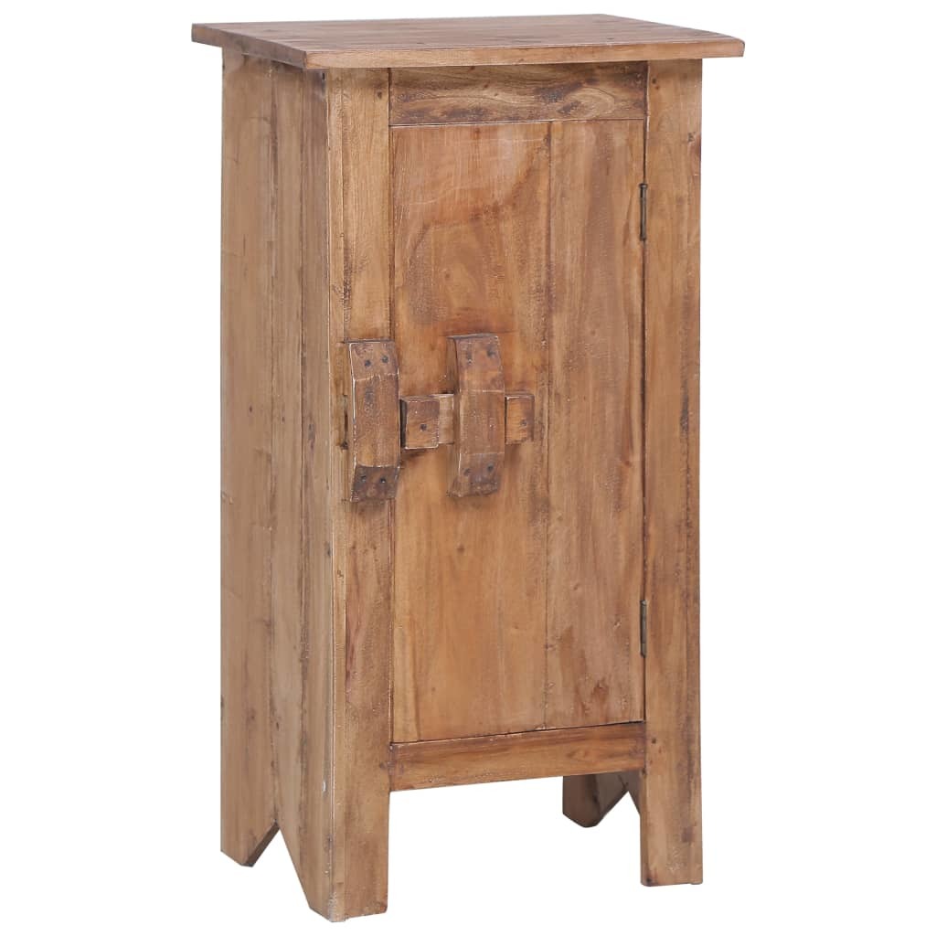 Bedside Cabinet 16.9"x12.2"x31.5" Solid Wood Mahogany