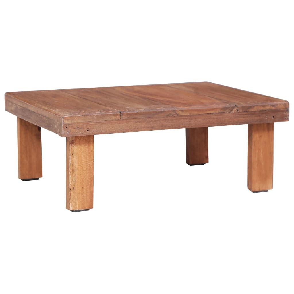 Coffee Table 23.6"x17.7"x9.1" Solid Reclaimed Wood