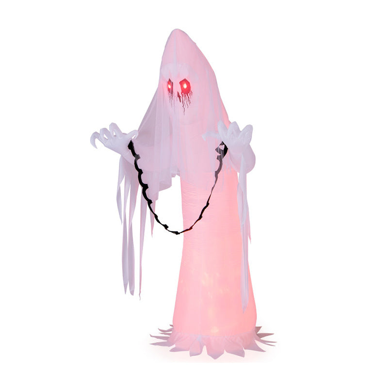 8 Feet Halloween Inflatable Demons and Ghosts with  LED Light