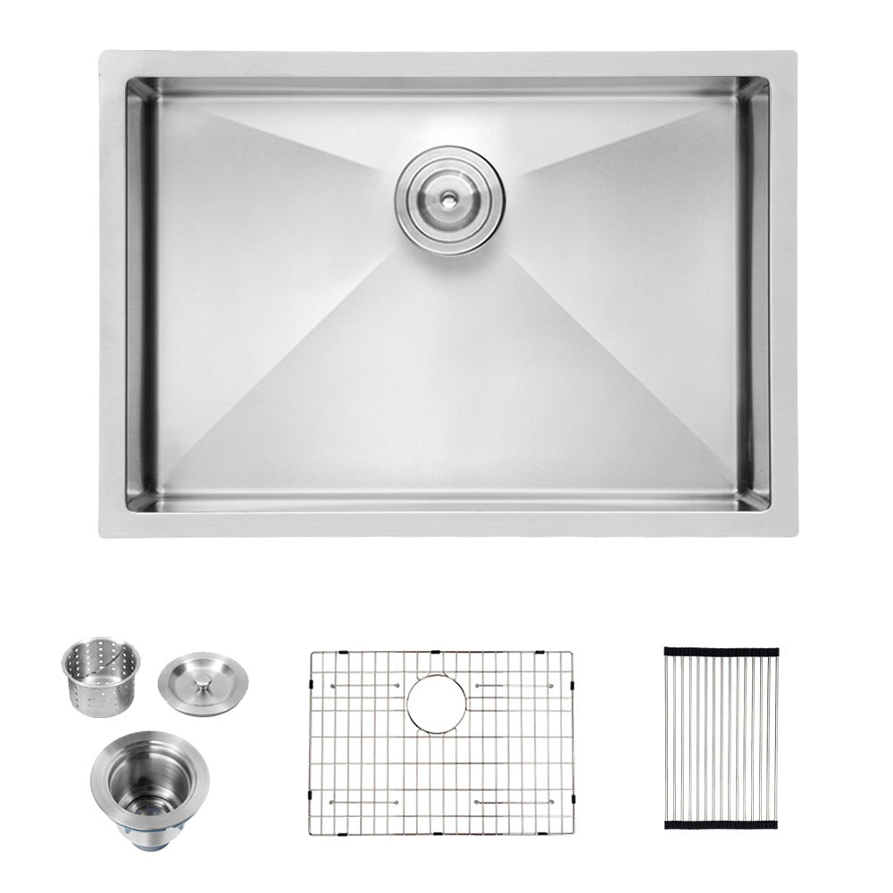 30 Inch Undermount Sink - 30"x18"x10" Undermount Stainless Steel Kitchen Sink 16 Gauge 10 Inch Deep Single Bowl Kitchen Sink Basin