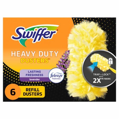 Swiffer Dusters Multi-Surface Heavy Duty, Lavender Refills, 6 Ct