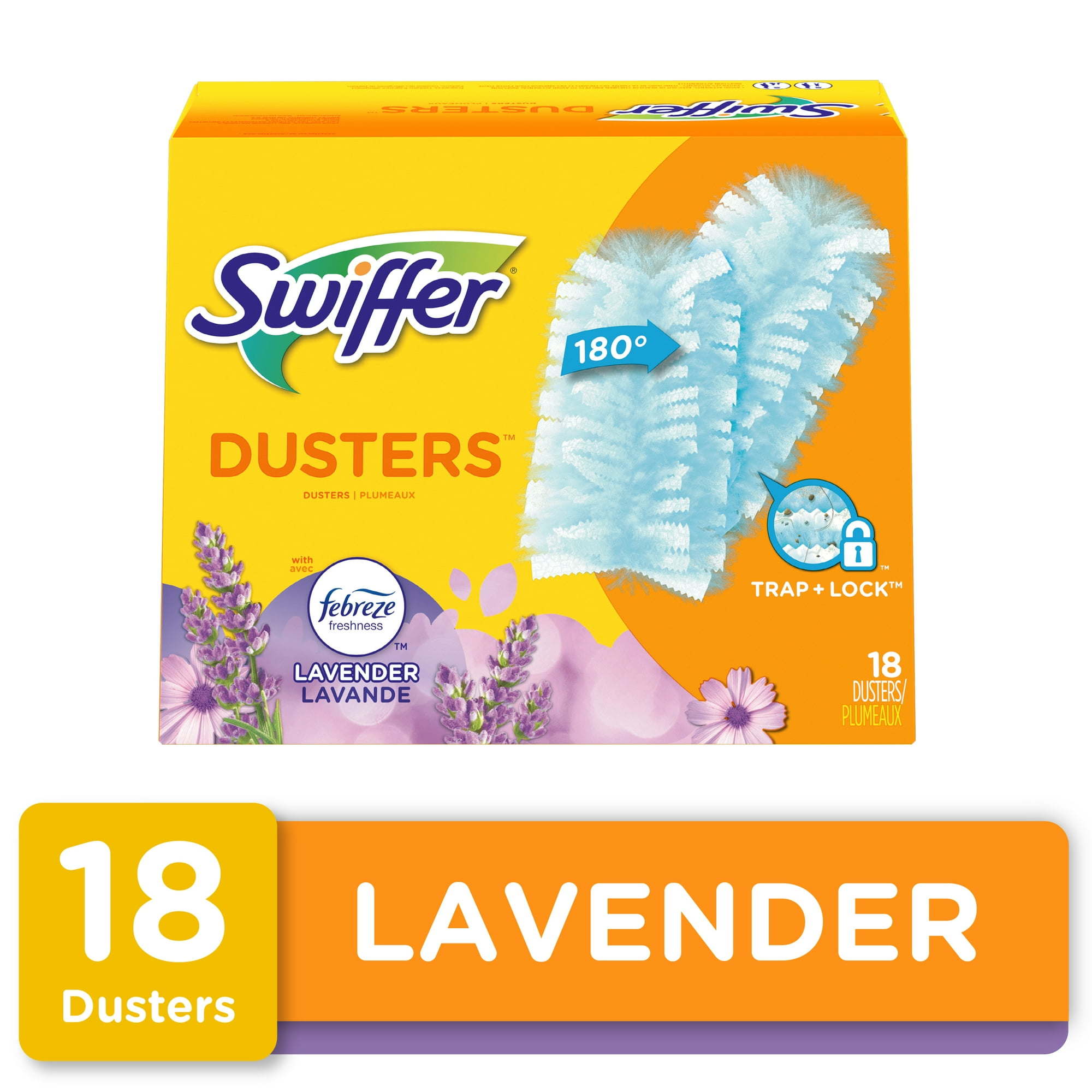 Swiffer Duster Refills, Lasting Freshness, Lavender Scent, 18 Count