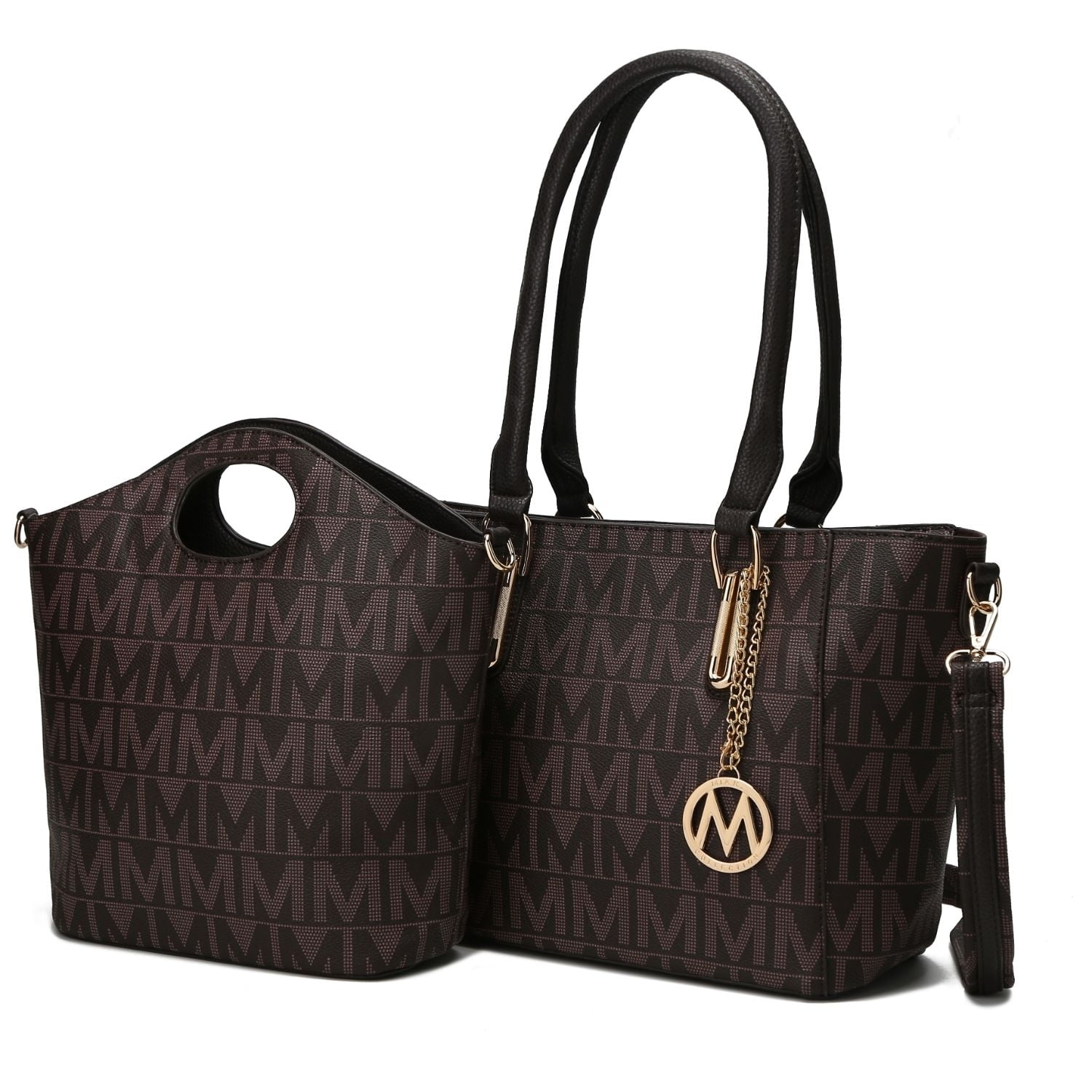 MKF Collection Casey M Signature 2-Piece Set Tote & Crossbody Handbags by Mia K.