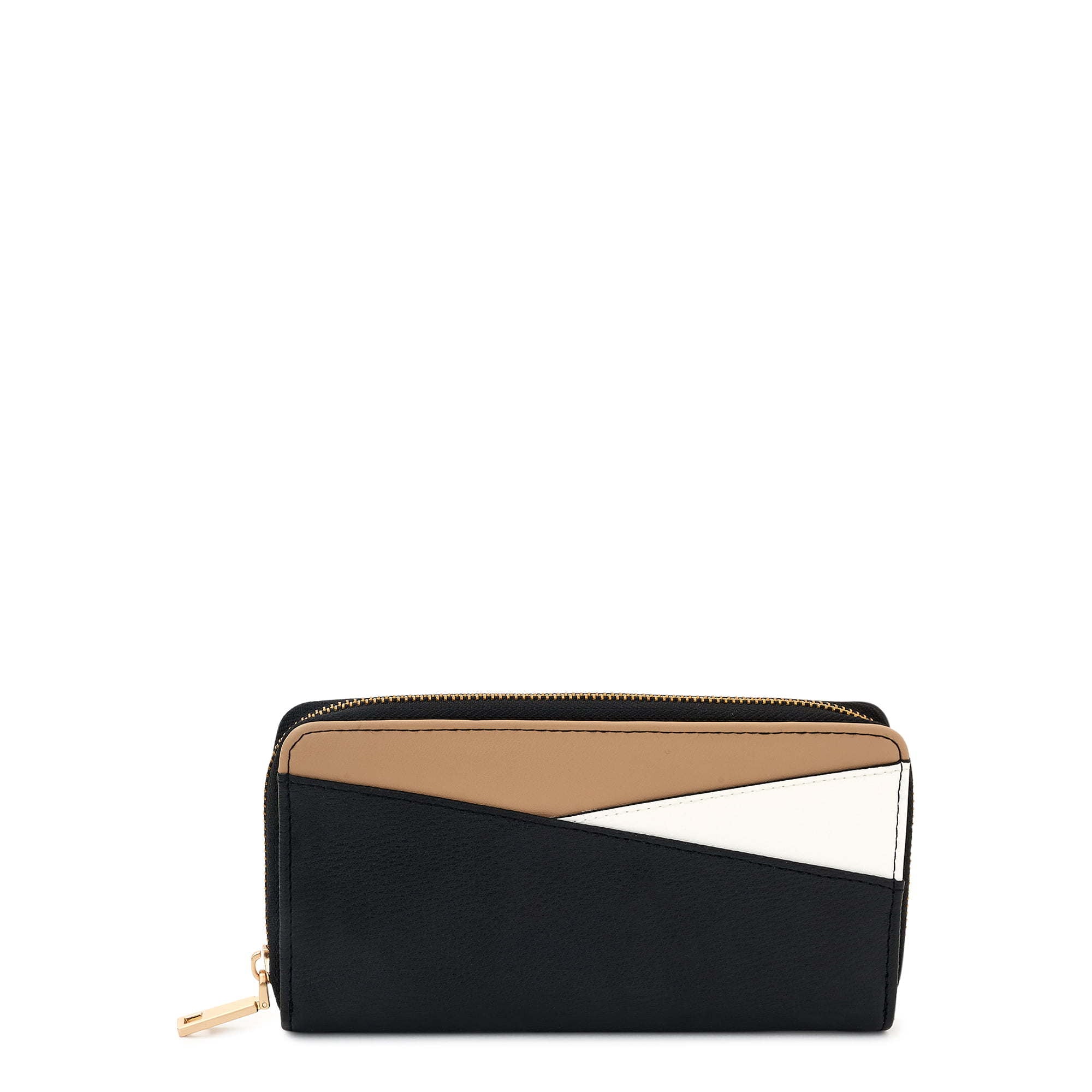 Time and Tru Women's Alex Wallet Black