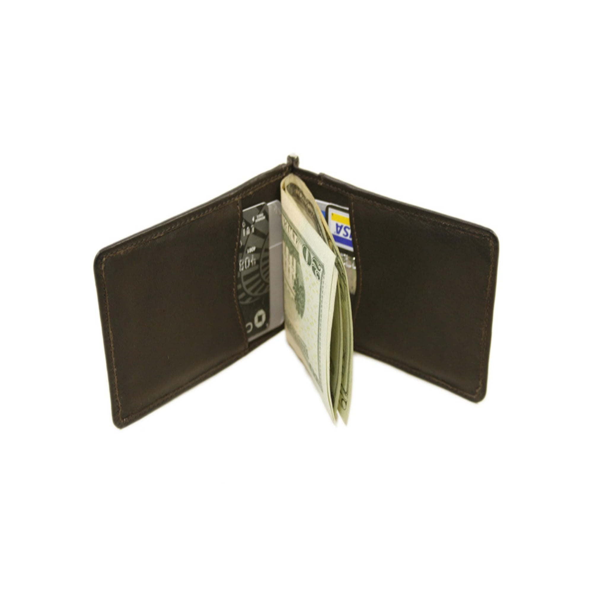 BI-FOLD MONEY CLIP w/ID WINDOW