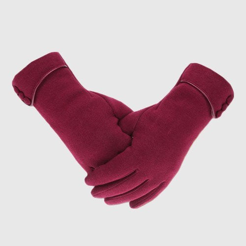 Winter Warm Thick Soft Windproof Touch Screen Fleece Gloves