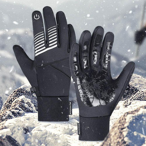 Waterproof Gloves Minus 30 Degrees Winter Warm All Finger Touch Screen Gloves