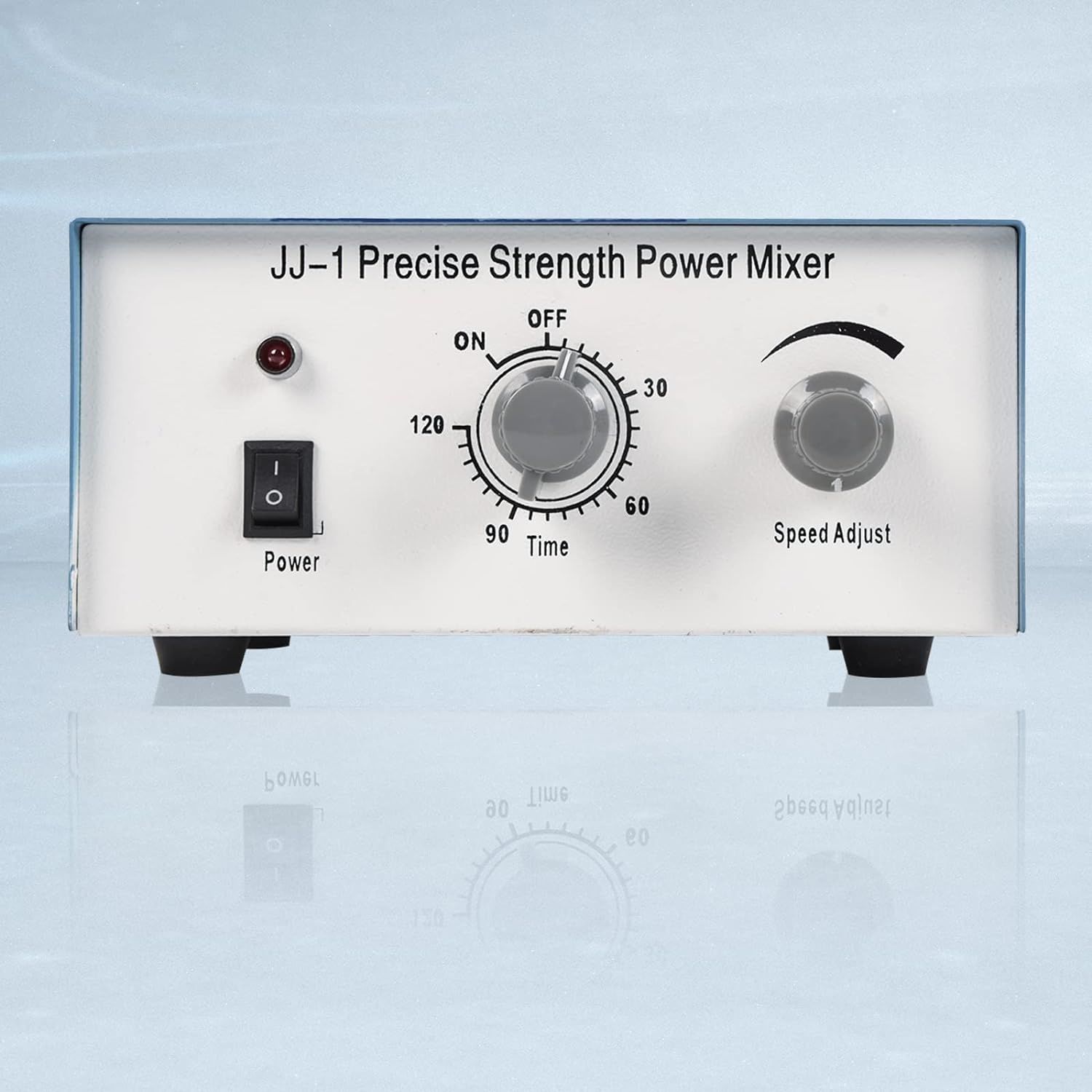 Electric Stirrer Plate Overhead Stirrer Mixer 0-3000rpm Adjustable Overhead Stirrer 0-120min for Lab Mechanical Mixer, 220V