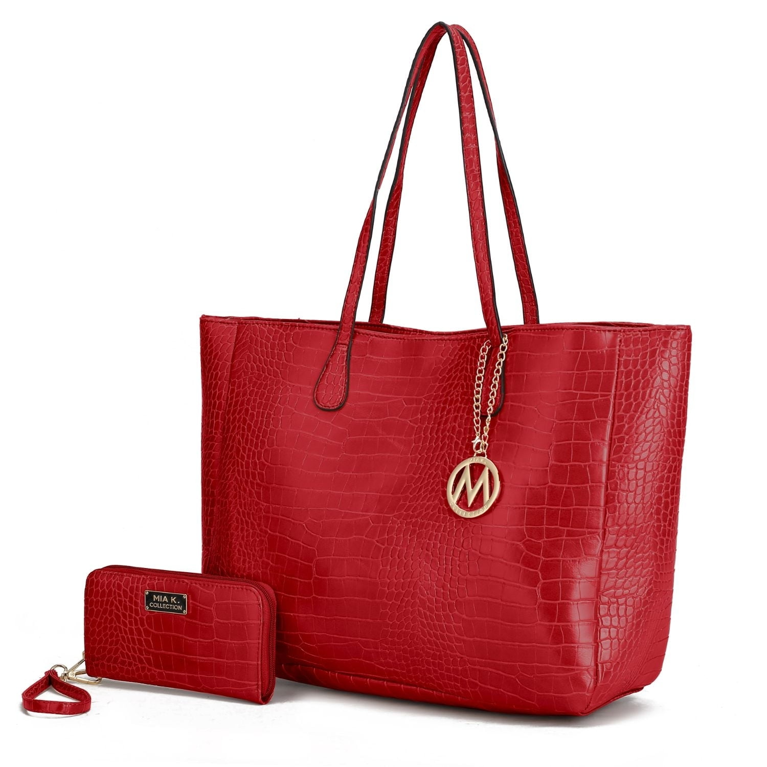 MKF Collection Sadie Oversize Tote Handbag & Wallet Set