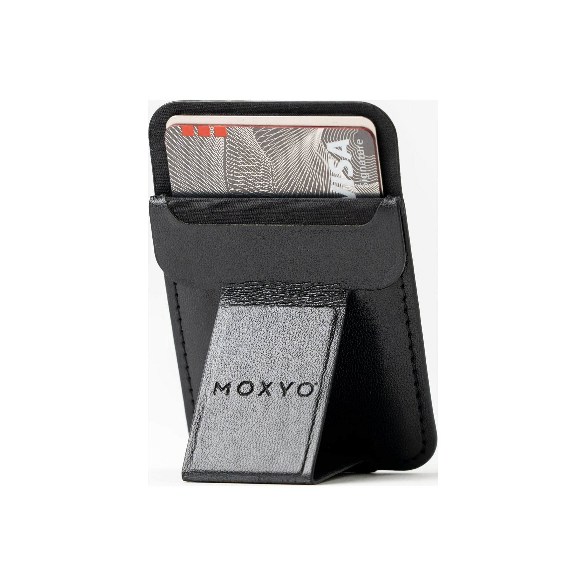 Moxyo Wallet Phone Grip Stand, Magnetic, Universal, Compatible