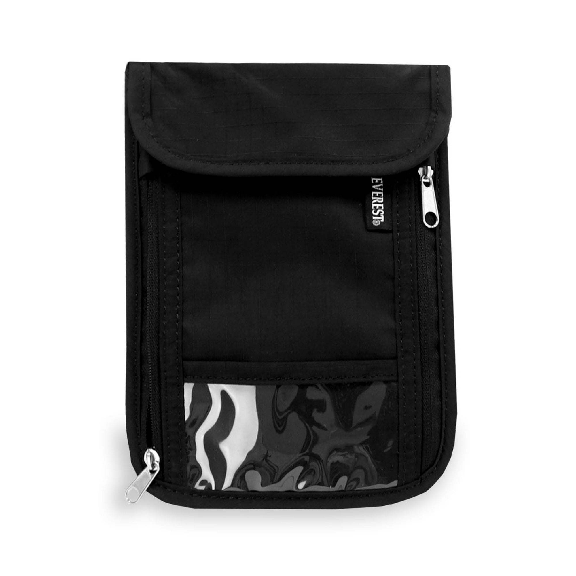 Everest Unisex Neck Pouch Black