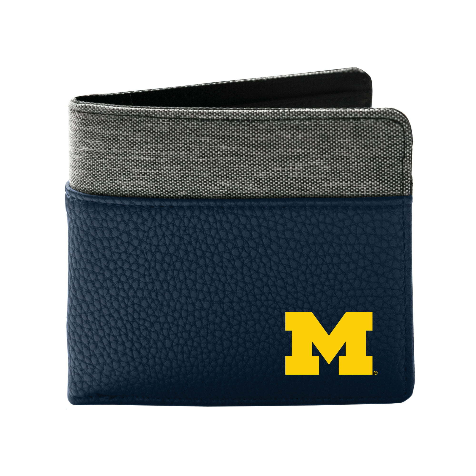 Littlearth NCAA Michigan Wolverines Pebble Bi-Fold Wallet