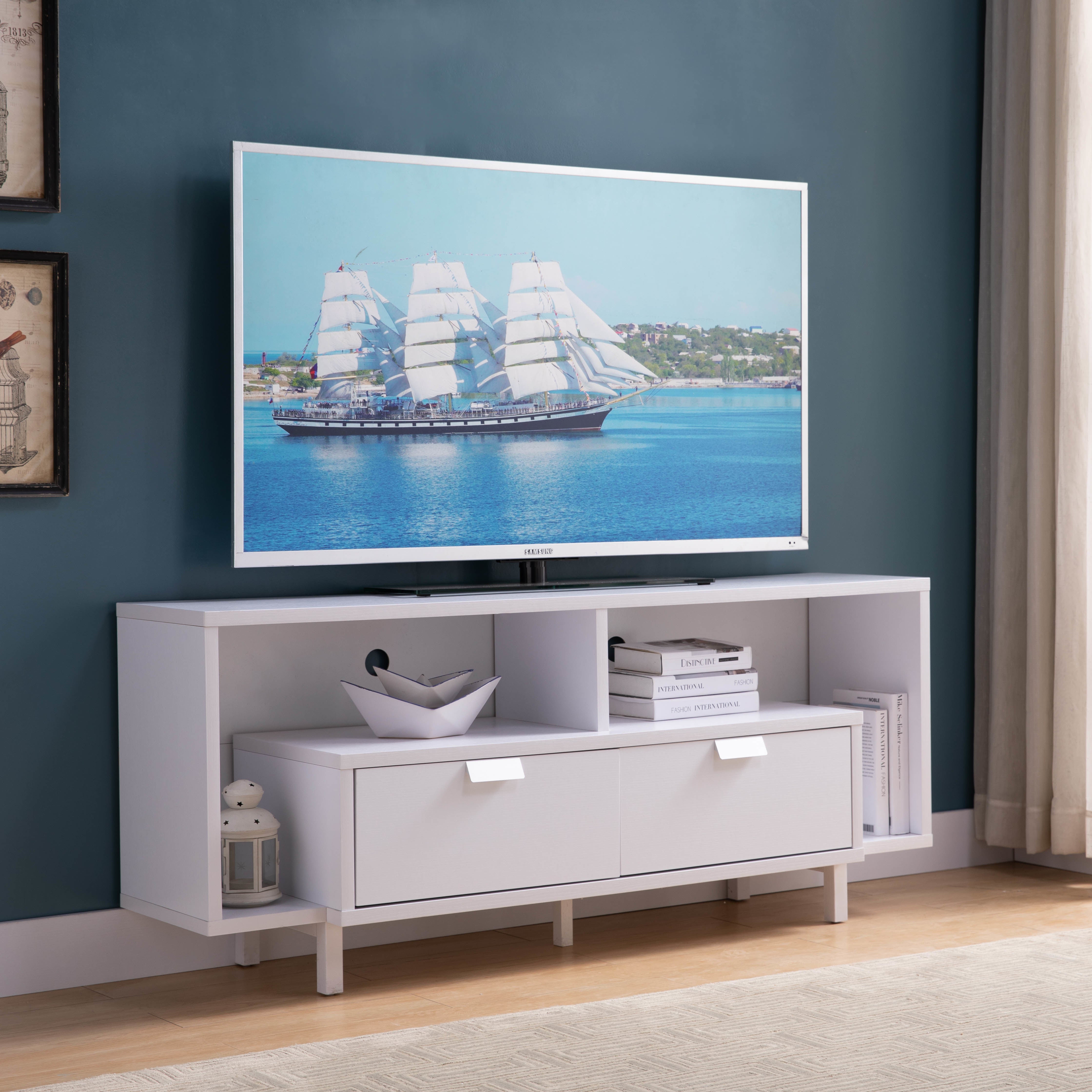 ID USA 223062 TV Stand White