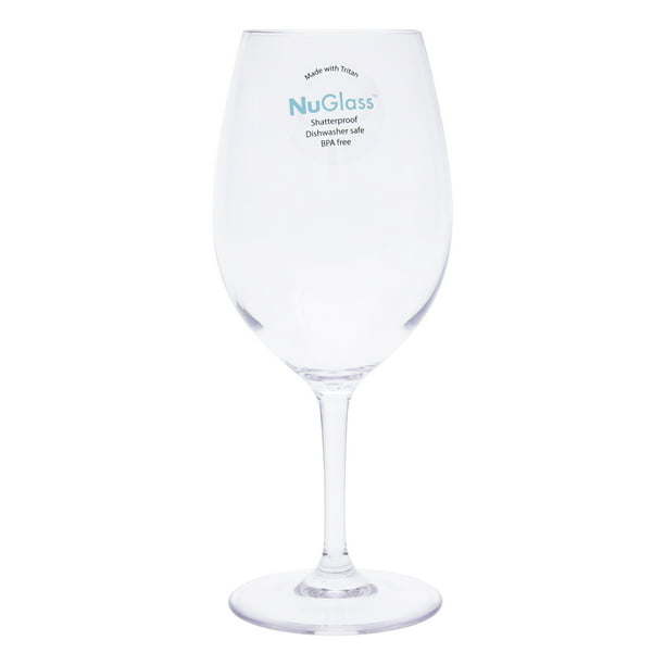 Better Homes & Gardens 20-Ounce Tritan Nuglass Stemmed Wine Glass, Clear