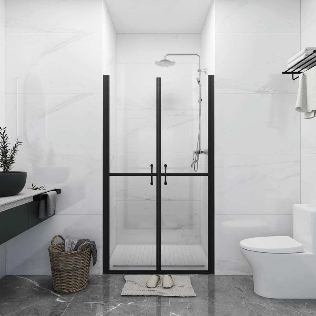 Shower Door Clear ESG (36.6"-37.8")x74.8"