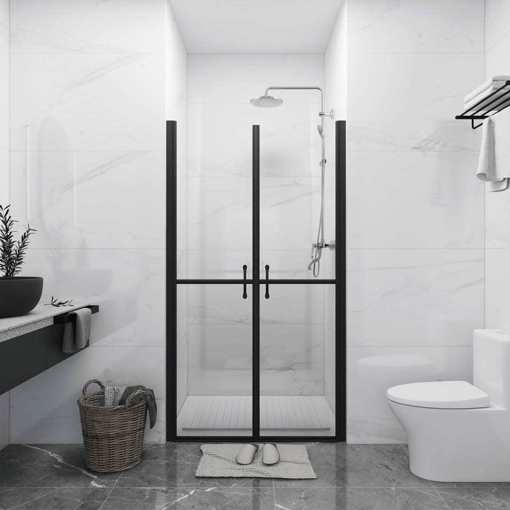 Shower Door Clear ESG (34.6"-35.8")x74.8"