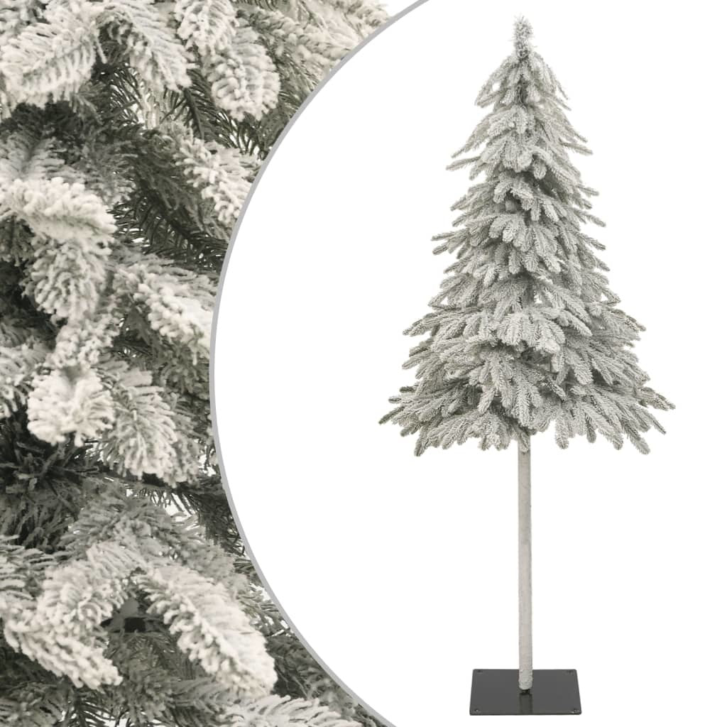 Artificial Christmas Tree with Flocked Snow 59.1"