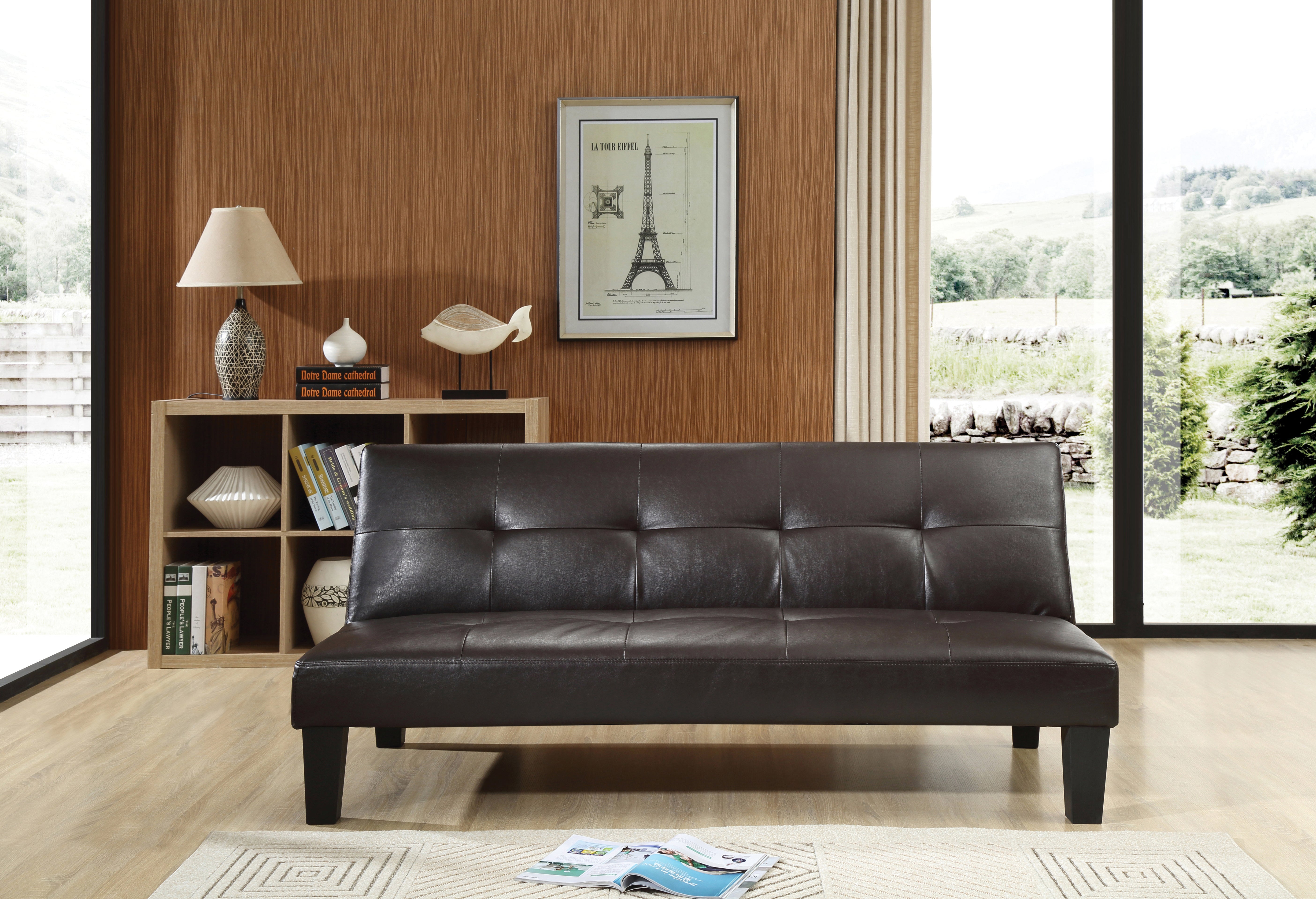 Glory Furniture Alan G111-S Sofa Bed , CAPPUCCINO