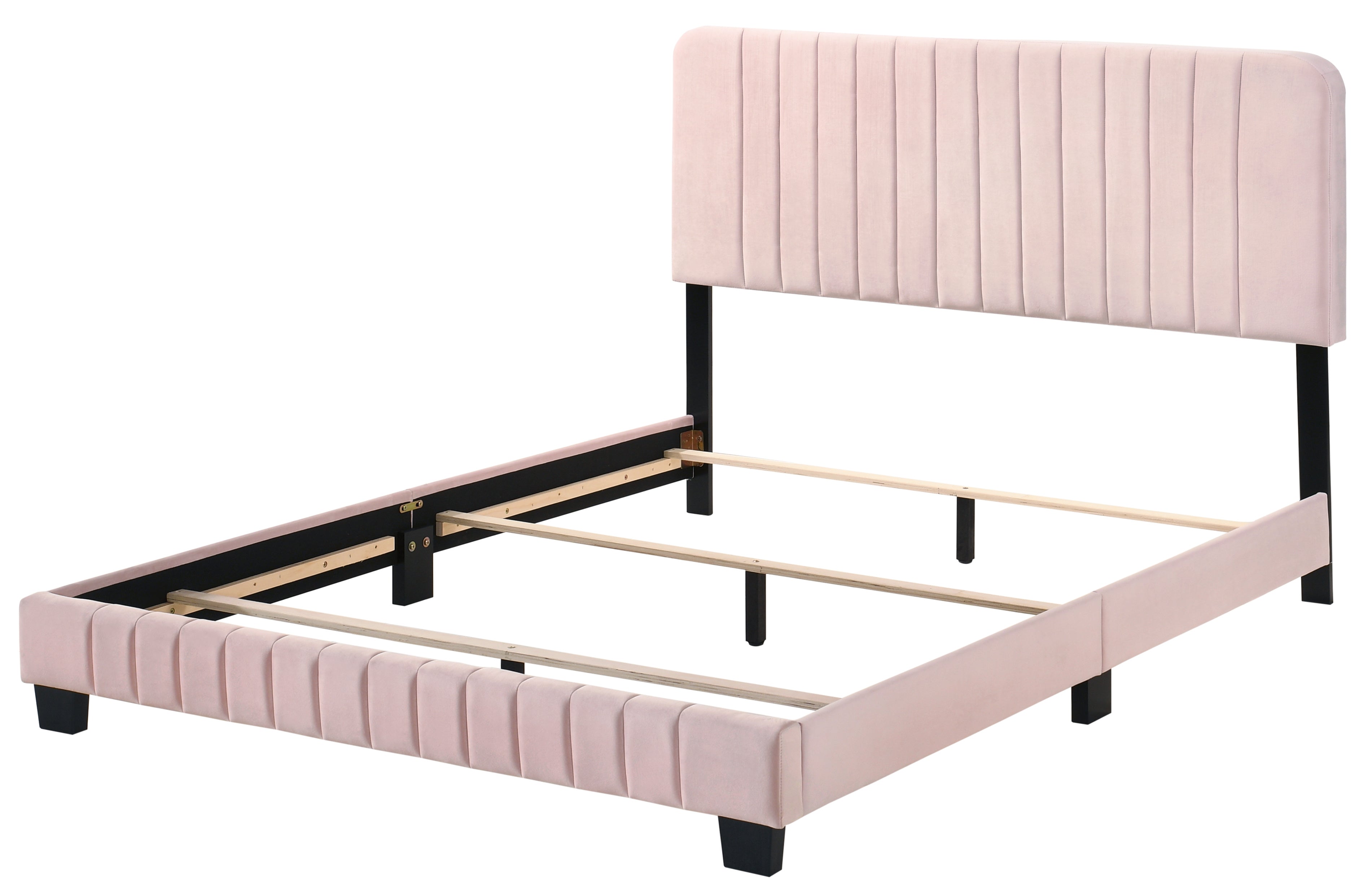 Glory Furniture Lodi G0406-QB-UP QUEEN BED , PINK