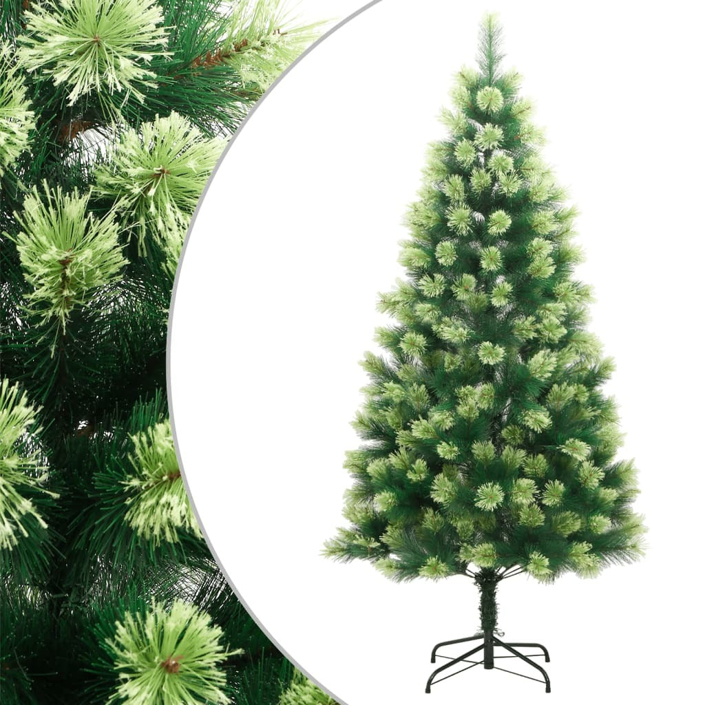 Artificial Hinged Christmas Tree with Stand 59.1"