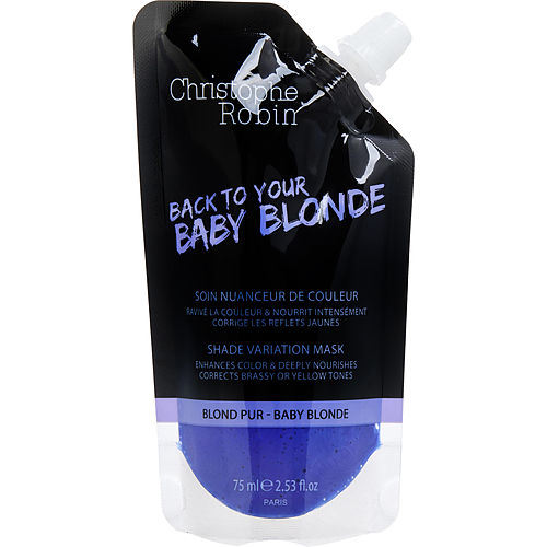 CHRISTOPHE ROBIN by CHRISTOPHE ROBIN BACK TO YOUR BABY BLONDE SHADE VARIATION MASK 2.5 OZ