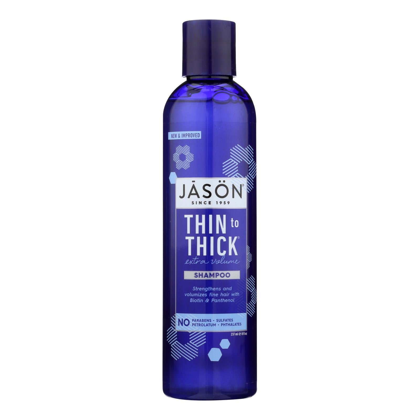 Jason Thin To Thick Extra Volume Shampoo - 8 Fl Oz