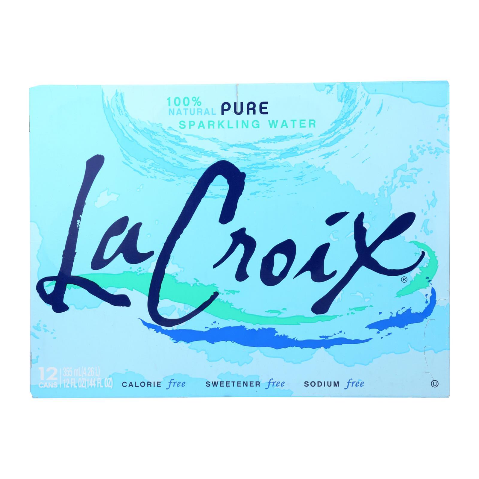 Lacroix Natural Sparkling Water - Case Of 2 - 12 Fl Oz.