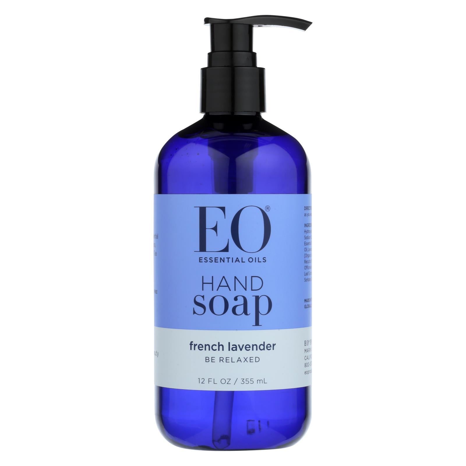 Eo Products - Liquid Hand Soap French Lavender - 12 Fl Oz