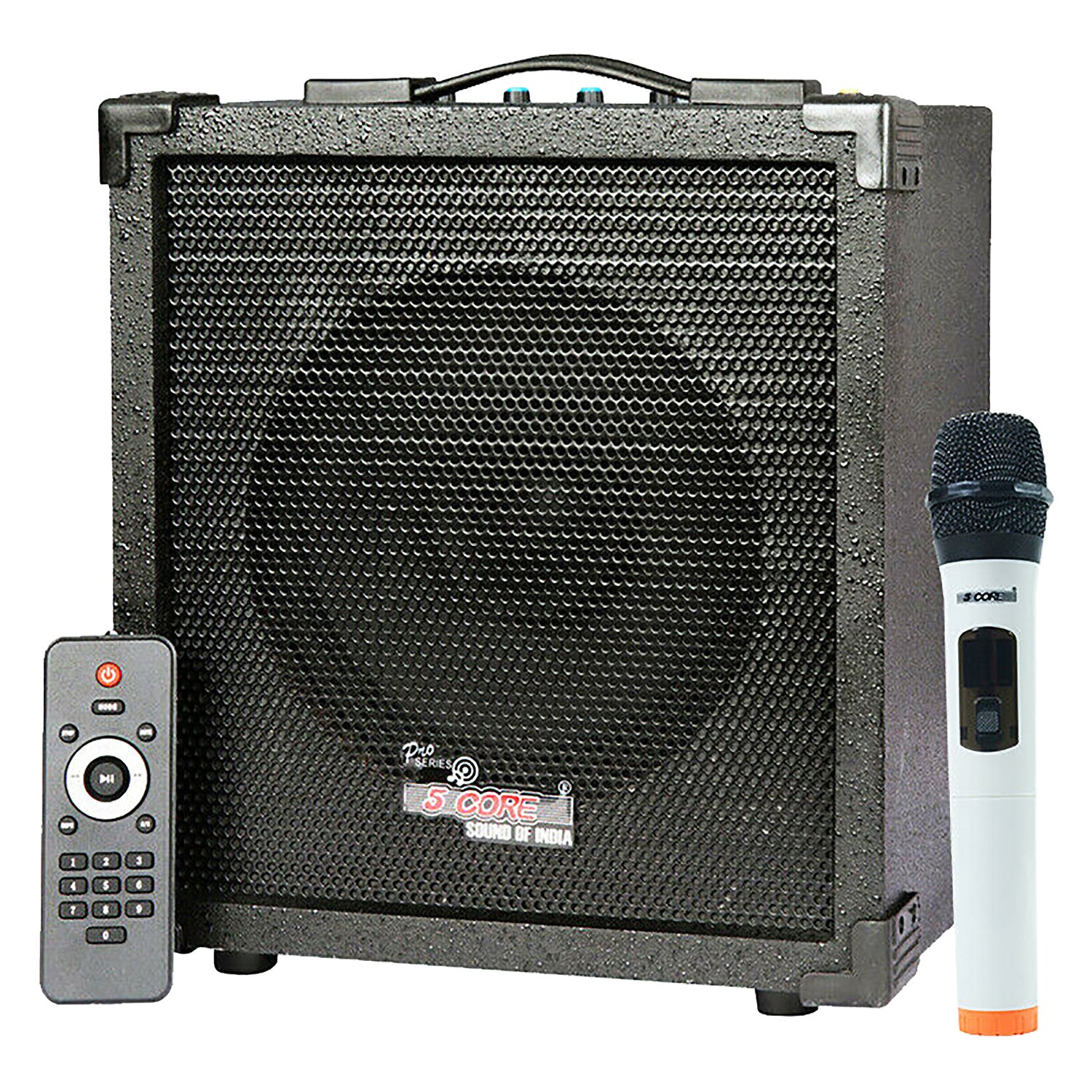 5 Core Guitar Amp Bass Instrument Amplifier Electric Acoustic Amps System Rechargeable Portable - Cube20