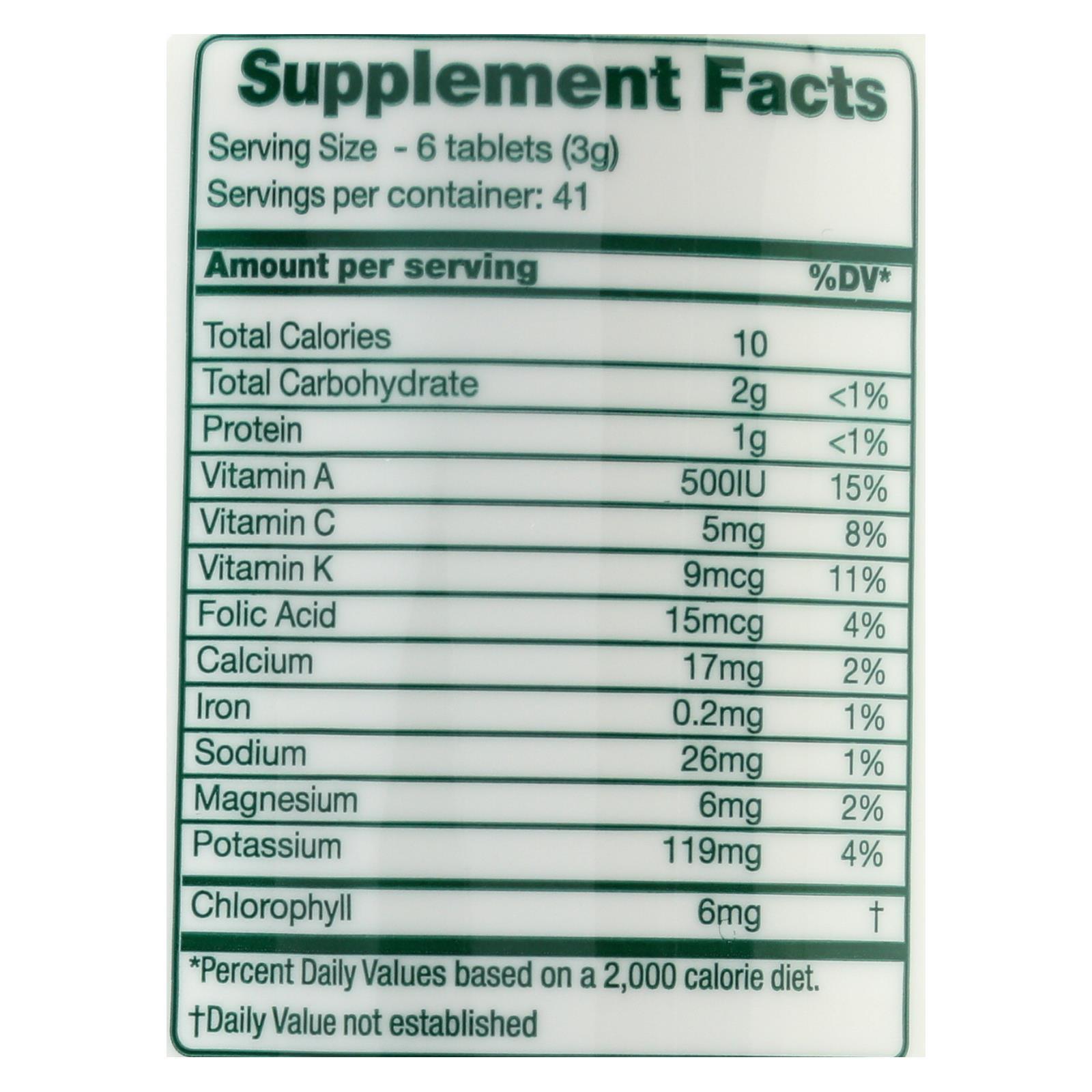 Green Foods Dr Hagiwara Green Magma Barley Grass Juice Powder - 250 Tablets