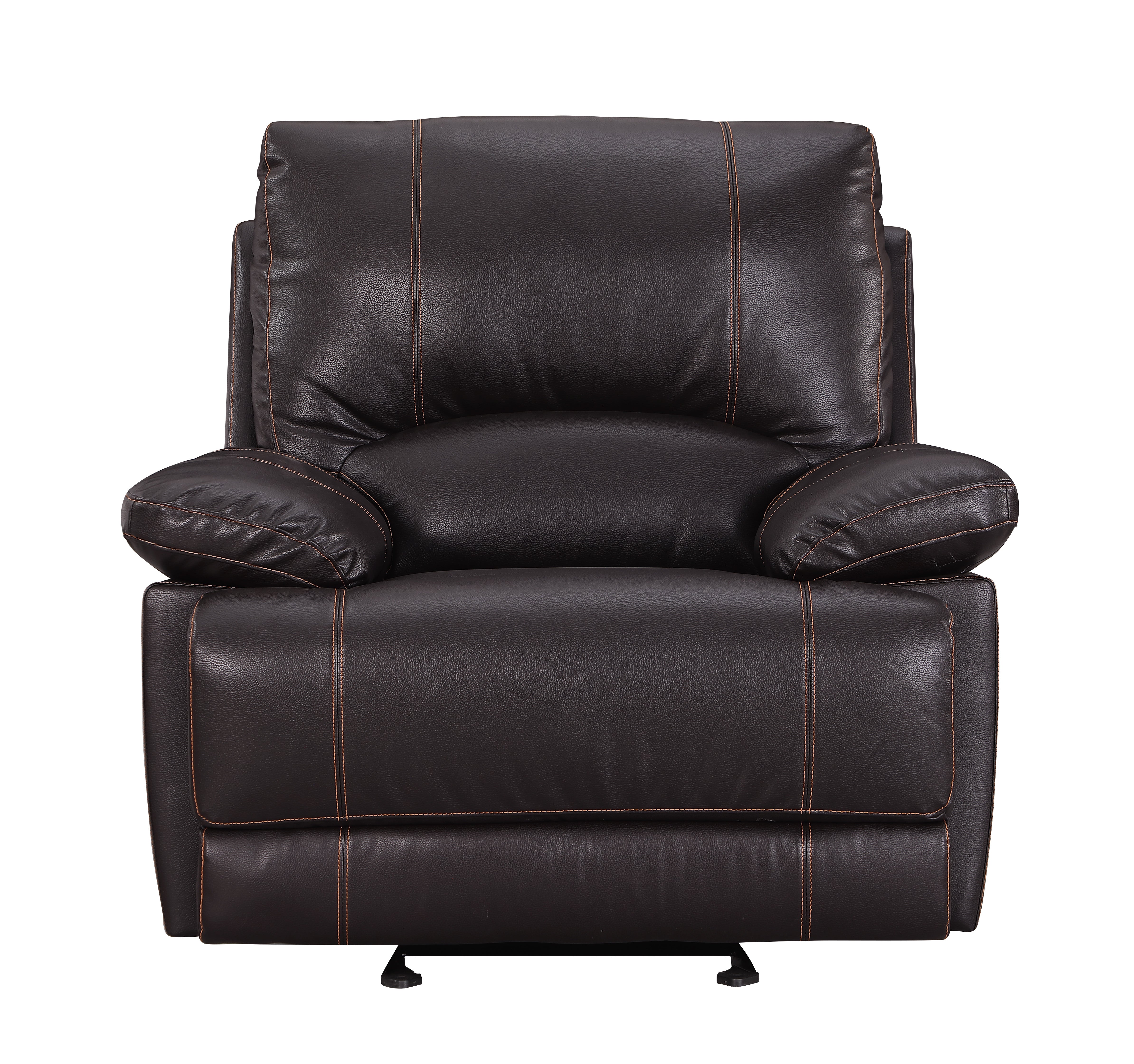 Global United Leather-Air Recliining Chair