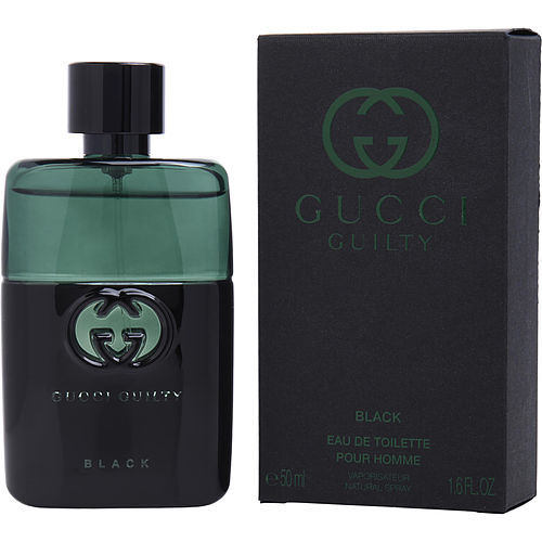 GUCCI GUILTY BLACK POUR HOMME by Gucci EDT SPRAY 1.6 OZ (NEW PACKAGING)