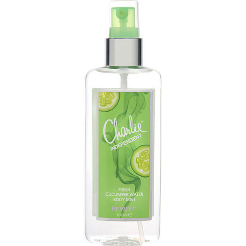 CHARLIE INDEPENDENT FRESH CUCUMBER WATER by Revlon BODY MIST 3.3 OZ