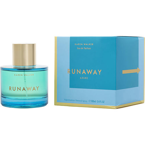 KAREN WALKER RUNAWAY AZURE by Karen Walker EAU DE PARFUM SPRAY 3.4 OZ