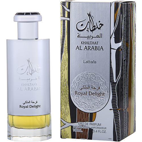 LATTAFA KHALTAAT AL ARABIA ROYAL DELIGHT by Lattafa EAU DE PARFUM SPRAY 3.4 OZ
