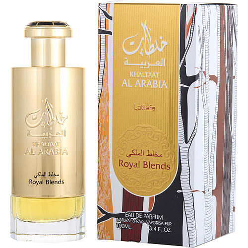 LATTAFA KHALTAAT AL ARABIA ROYAL BLENDS by Lattafa EAU DE PARFUM SPRAY 3.4 OZ