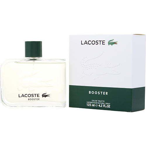 BOOSTER by Lacoste EDT SPRAY 4.2 OZ (NEW PACKAGING)