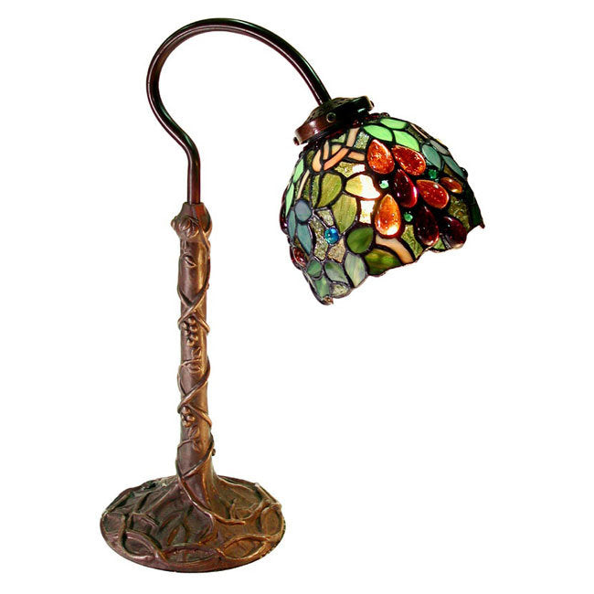 Tiffany-style Grape Desk Lamp