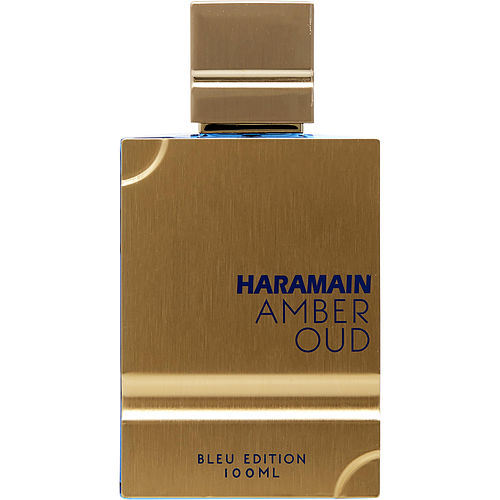 AL HARAMAIN AMBER OUD by Al Haramain EAU DE PARFUM SPRAY 3.4 OZ (BLUE EDITION) *TESTER
