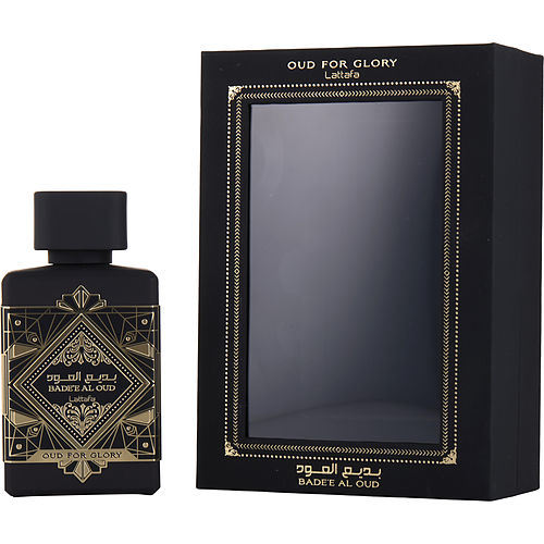 LATTAFA BADEE AL OUD FOR GLORY by Lattafa EAU DE PARFUM SPRAY 3.4 OZ