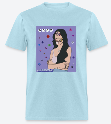 Trendy Olivia Rodrigo T-shirt with lot of different colors and different Sizes S,M,L,XL,2XL,3XL