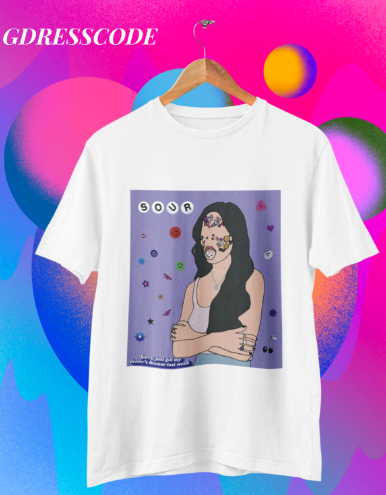 Trendy Olivia Rodrigo T-shirt with lot of different colors and different Sizes S,M,L,XL,2XL,3XL