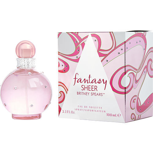 FANTASY SHEER BRITNEY SPEARS by Britney Spears EDT SPRAY 3.4 OZ