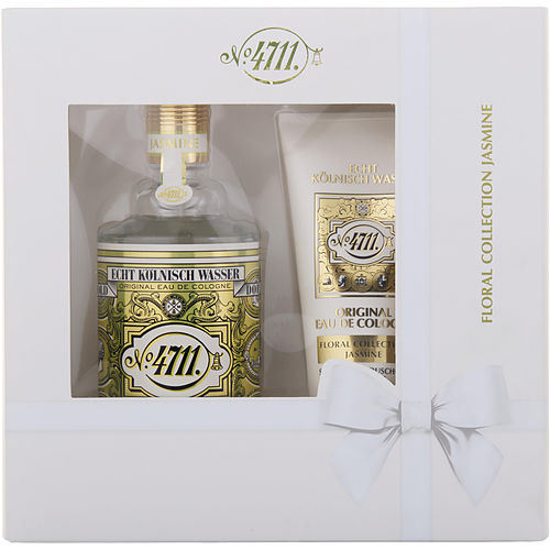 4711 FLORAL COLLECTION by 4711 JASMINE EAU DE COLOGNE SPRAY 3.4 OZ & SHOWER GEL 1.7 OZ
