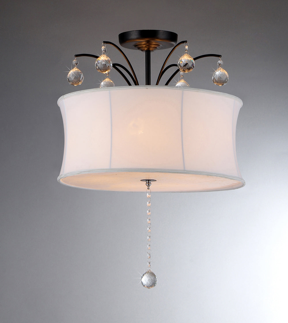 Crystal Fountain Pendant Lamp