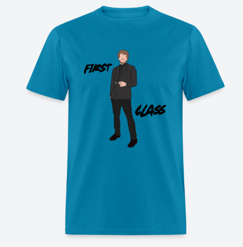 First Class JACK HARLOW trendy tshirt, with multiple tshirt colors