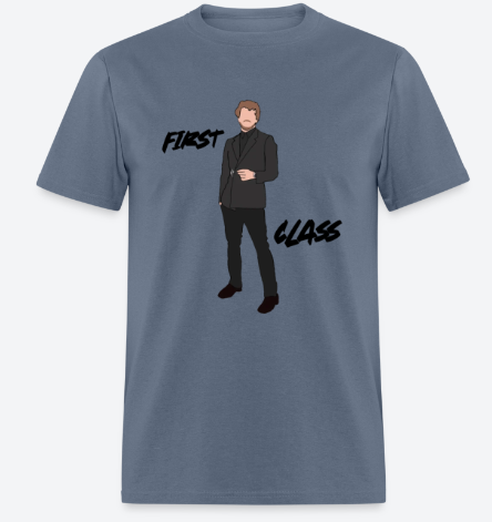 First Class JACK HARLOW trendy tshirt, with multiple tshirt colors