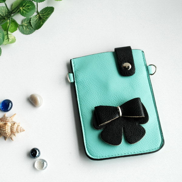 [Praver] Colorful Leatherette Mobile Phone Pouch Cell Phone Case Clutch Pouch